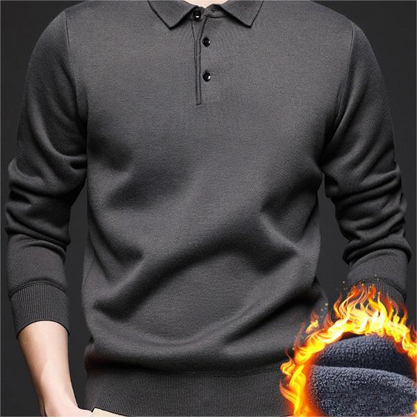 🧥 60% DE RÉDUCTION ! 🔥 Pull Matelassé à Revers Épais pour Homme – Chaud & Confortable avec Livraison Gratuite ✨ - Image 5