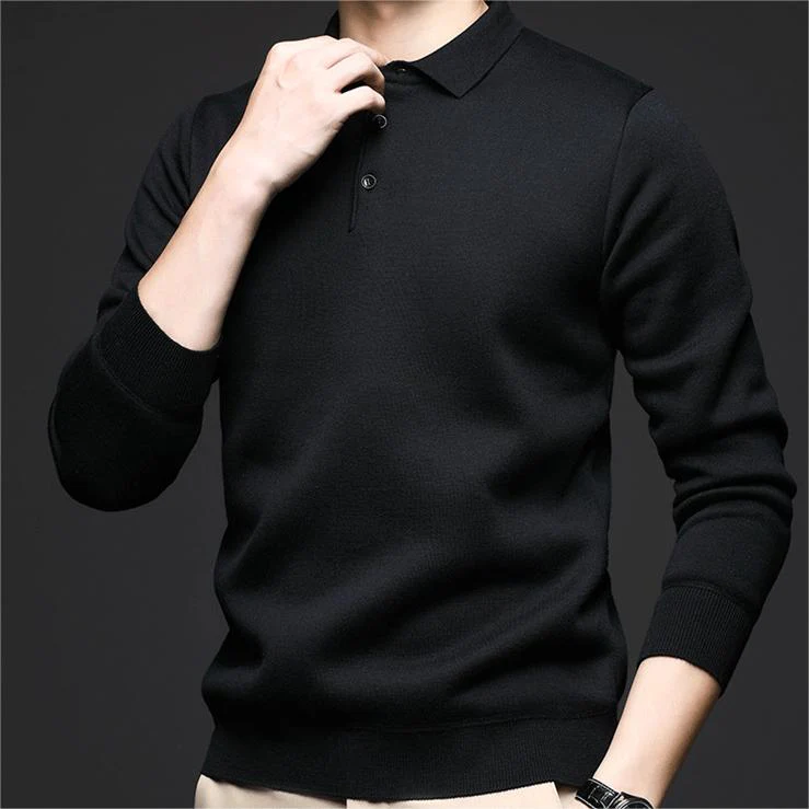 🧥 60% DE RÉDUCTION ! 🔥 Pull Matelassé à Revers Épais pour Homme – Chaud & Confortable avec Livraison Gratuite ✨ - Image 6