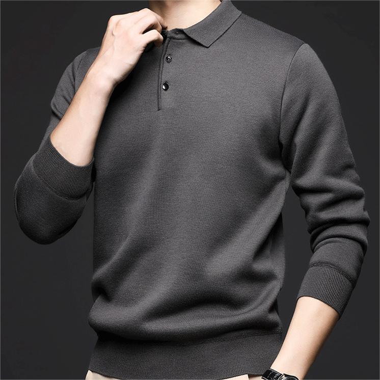 🧥 60% DE RÉDUCTION ! 🔥 Pull Matelassé à Revers Épais pour Homme – Chaud & Confortable avec Livraison Gratuite ✨ - Image 8