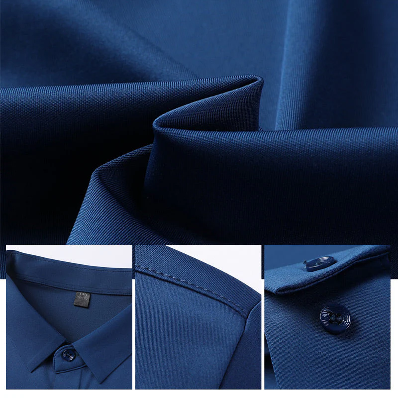 📢📢50 % de réduction !!!✨Chemise Habillée Extensible Infroissable pour Hommes - Image 7