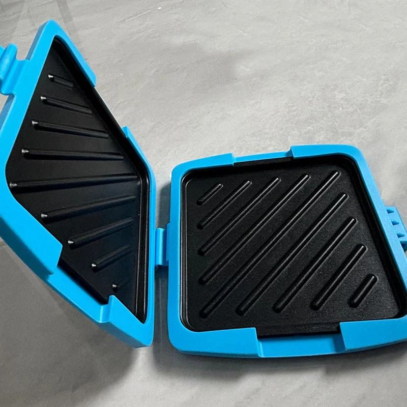 📢📢50 % de réduction !! ⏰Four à Micro-ondes, Grille-Pain & Appareil à Sandwich 3-en-1 – Cuisson Rapide, Nettoyage Facile & Design Compact🔥🥪 - Image 7