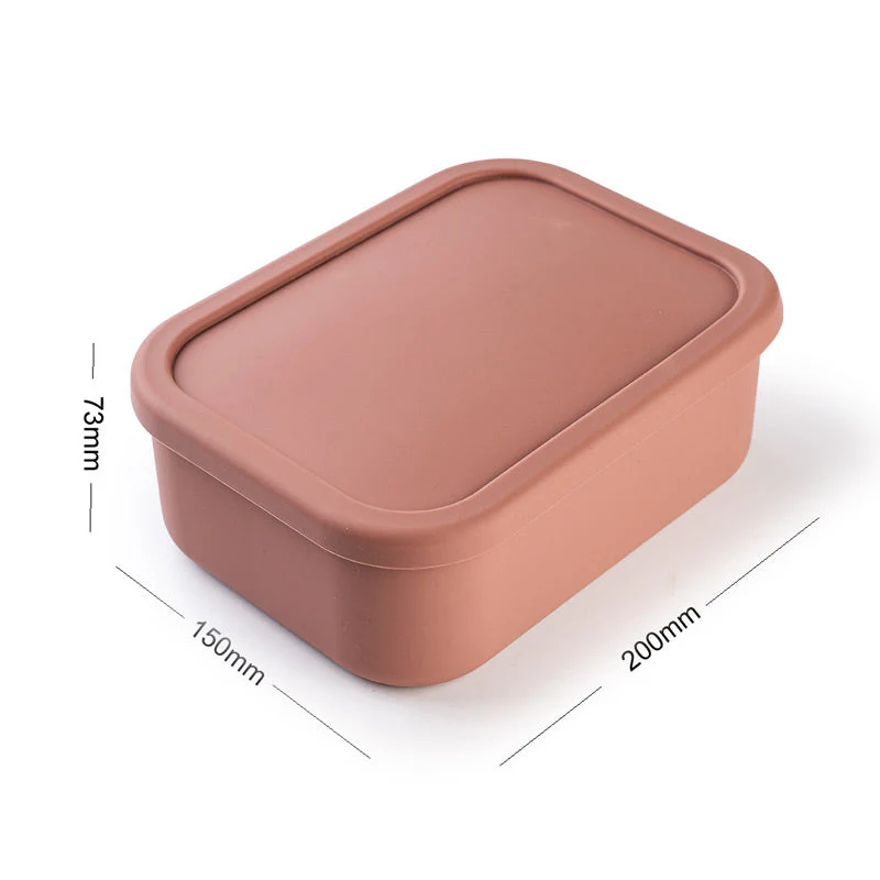 Microwave-Safe Compartmentalized Silicone Lunch Box - Image 11