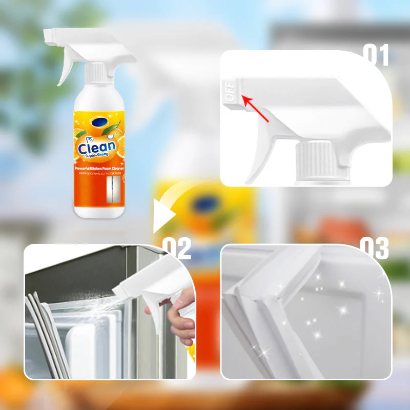 Multi-purpose Kitchen Appliance Degreasing and Stain Removal Mild Foaming Cleaner - Image 8