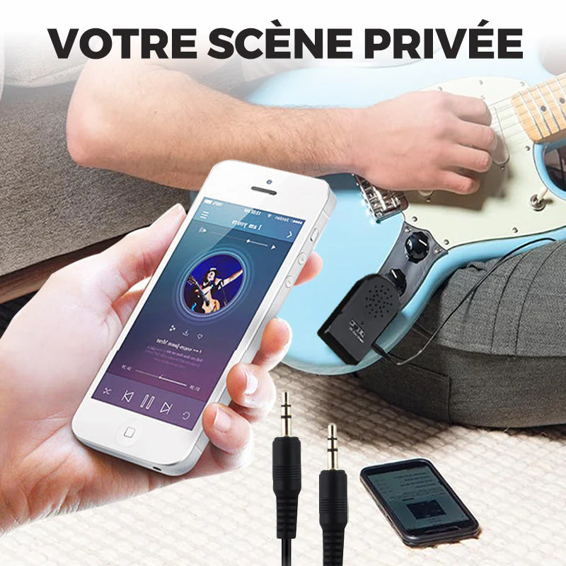 🔥 Mini Guitar Amp Pro 🎸 30W Son HD 🔊 20H d'Autonomie 🔋 Prêt pour le Busking 🌆 ACHETEZ PLUS, ÉCONOMISEZ PLUS ! 🎁 - Image 5