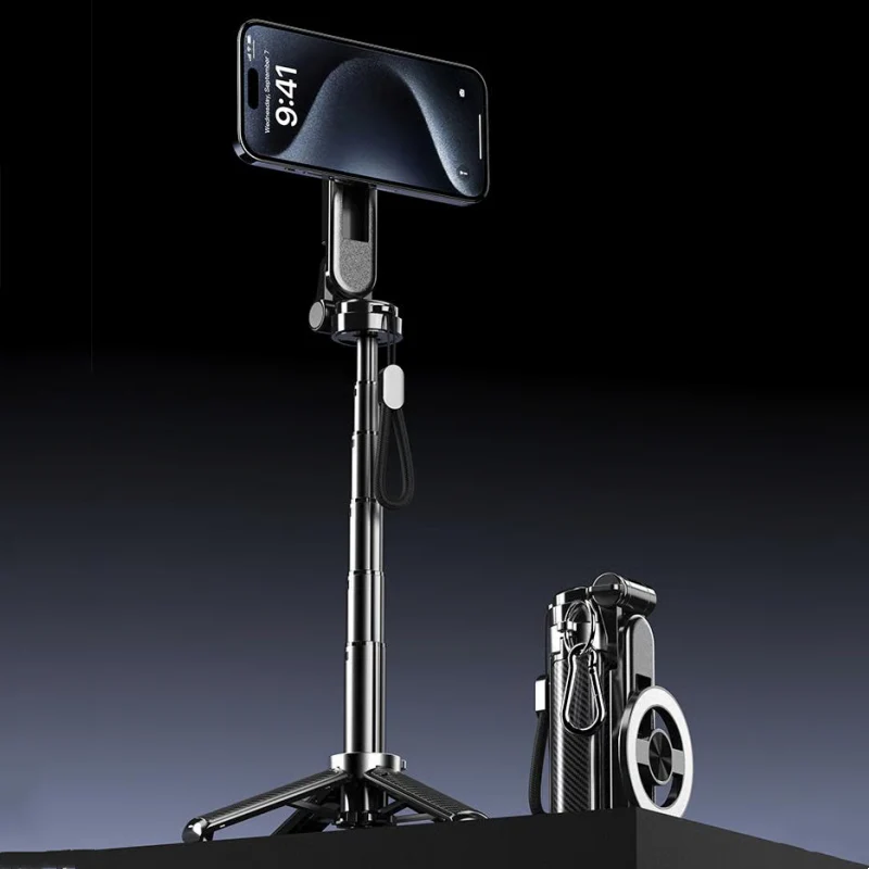 📢📢50 % de réduction !! ⏰Perche à Selfie Magnétique Multifonction 4-en-1 avec Rotation à 360°🌞 - Image 5