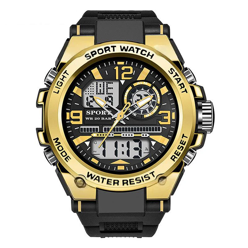 Montre de Sport Étanche pour Hommes avec Affichage Lumineux - Image 10