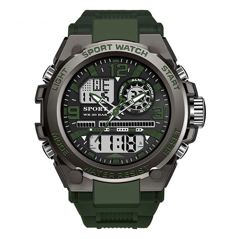 Montre de Sport Étanche pour Hommes avec Affichage Lumineux - Image 9