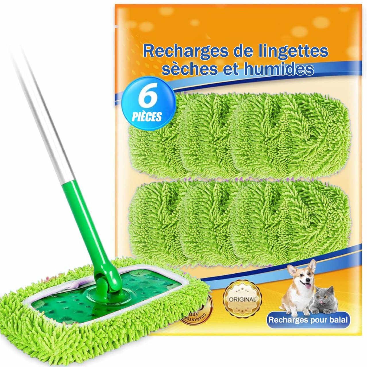 🏠VENTE CHAUDE 60 % de réduction 🔥 Tampons de vadrouille réutilisables(Achetez-en 3, livraison gratuite) - Image 8