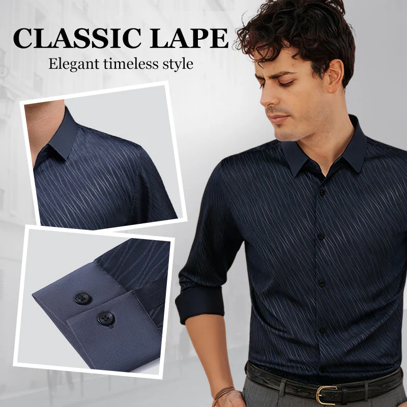 Chemise à Manches Longues Décontractée Tendance pour Homme - Image 2