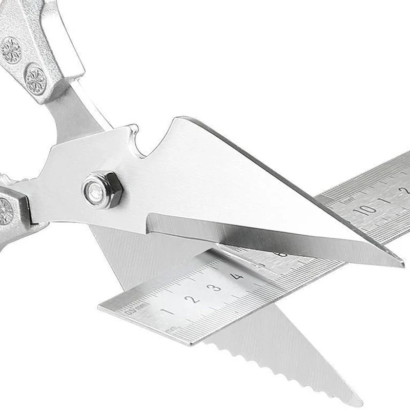 📢📢50 % de réduction !!!✨Ciseaux de cuisine multifonctionnels et résistants✂️🦴 - Image 5
