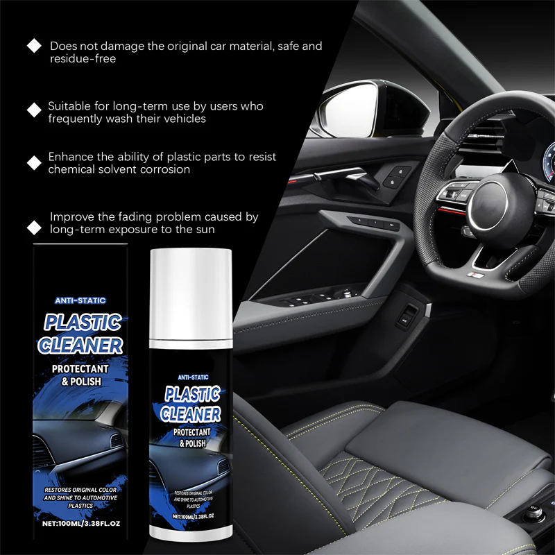 📢Achetez 3 obtenez 2 gratuitement🚗Nettoyant multifonction avec polissage protecteur pour intérieur de voiture✨ - Image 7