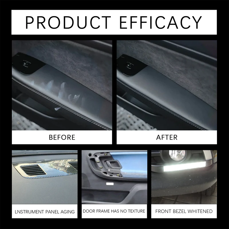 📢Achetez 3 obtenez 2 gratuitement🚗Nettoyant multifonction avec polissage protecteur pour intérieur de voiture✨ - Image 3