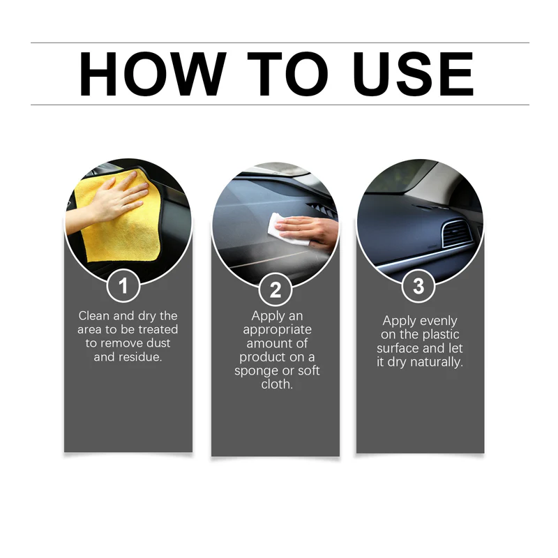 📢Achetez 3 obtenez 2 gratuitement🚗Nettoyant multifonction avec polissage protecteur pour intérieur de voiture✨ - Image 9