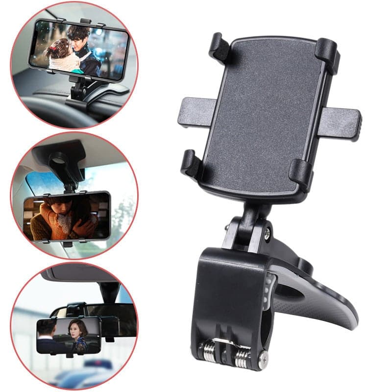 đ„Dernier jour 50% de rĂ©ductionđ„Support de tĂ©lĂ©phone de voiture Ă clipser pour tableau de bord multifonctionnel - Image 8
