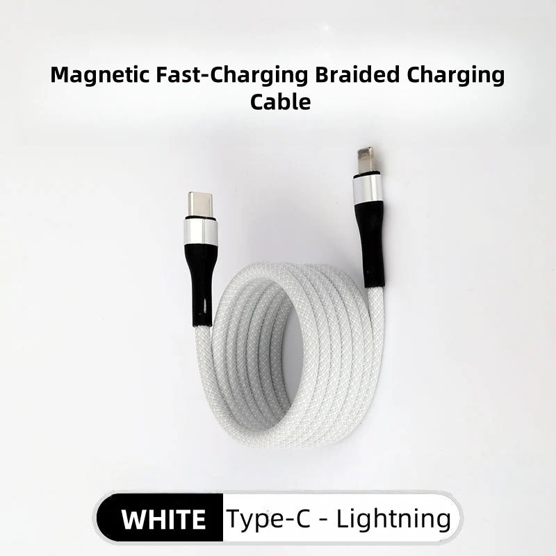 ⏳ Acheter 1 obtenir 1 gratuit ⏰ Câble de charge tressé magnétique à charge rapide multi-compatibilité - Image 13