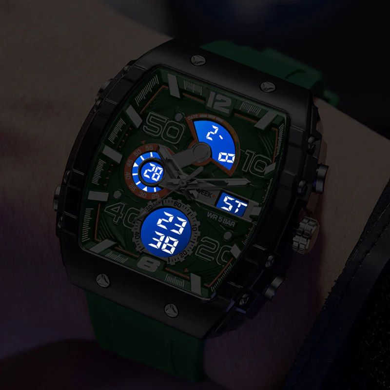 📢Durée limitée 61% de réduction⌚Montre numérique multifonctions pour le sport et les loisirs - Image 4