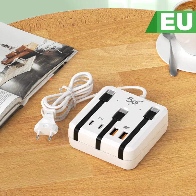 📢📢60% DE RÉDUCTION ! ✨Station de recharge USB multiport - Image 9