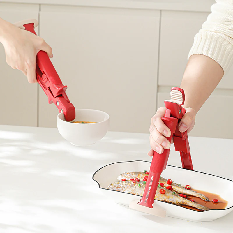 💥👨‍🍳Clip de support de cuvette anti-brûlure multi-usages💥 - Image 7