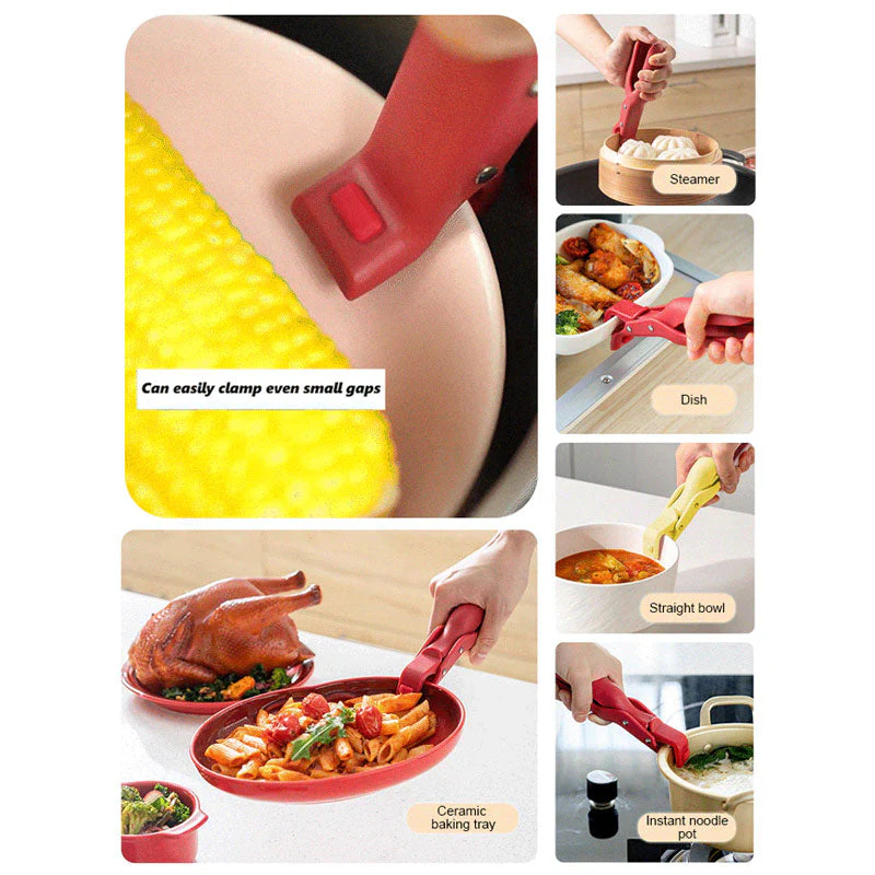 🔥Pince de Maintien Multi-Usage Anti- Brûlure pour Cuisine - Image 2