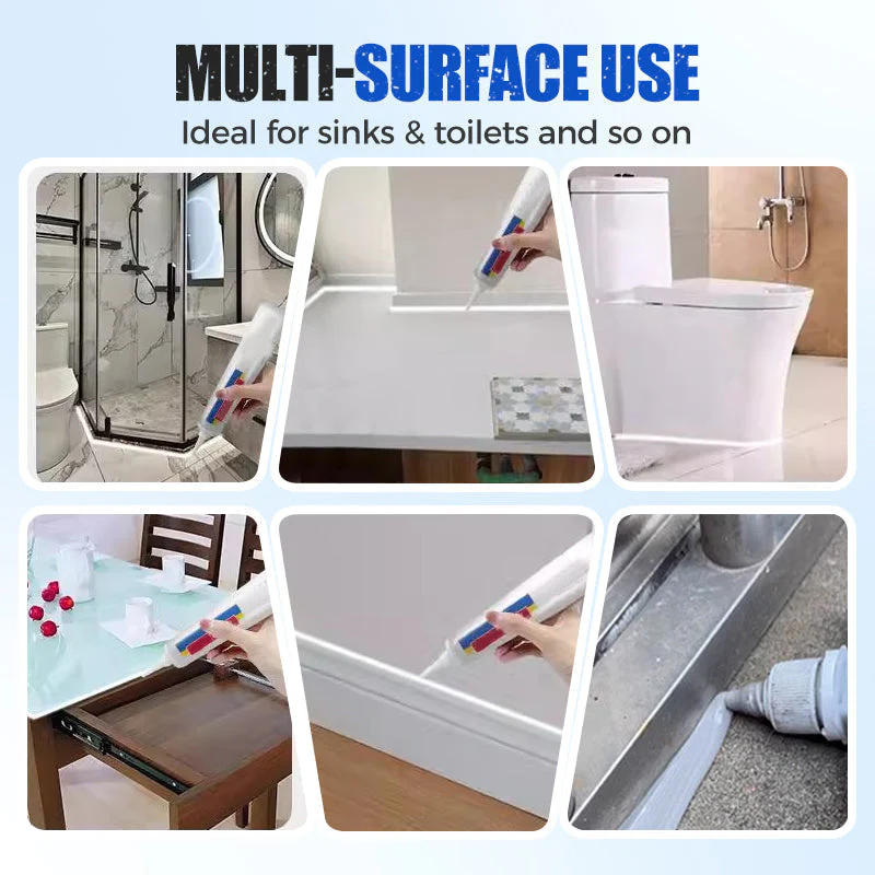 📢📢50% de réduction ! ⏰ Mastic Silicone Anti-Moisissure Polyvalent 🛠️ Étanchéité Parfaite & Protection Durable Contre l’Humidité ! - Image 4