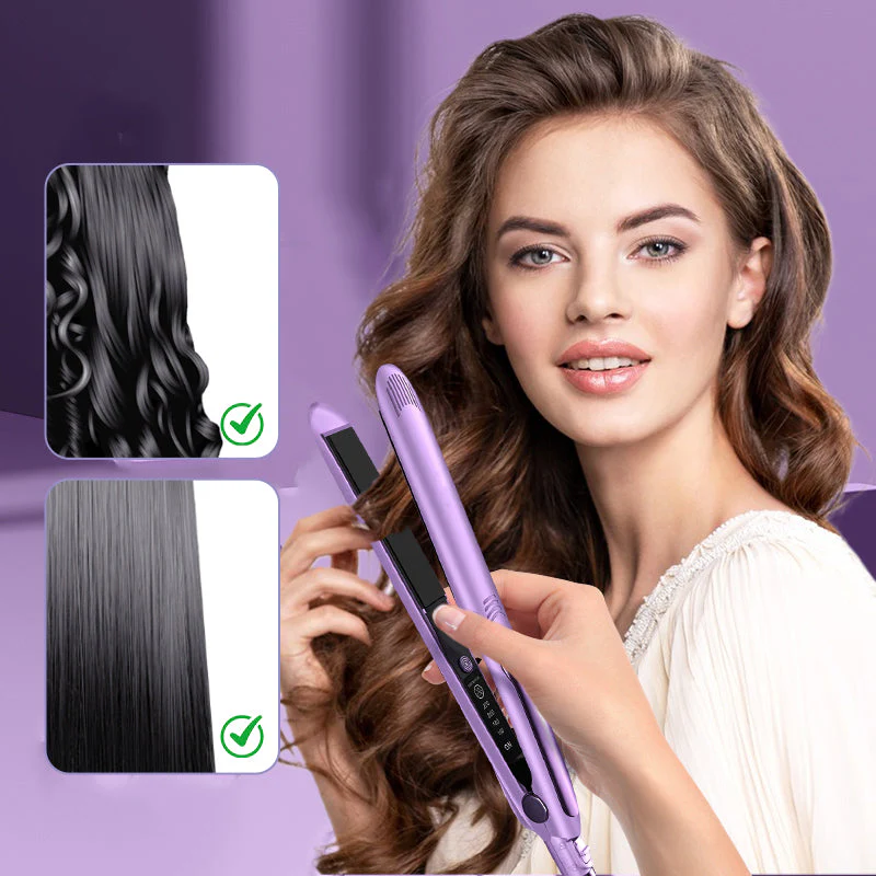 Fers à friser à plusieurs vitesses pour cheveux raides et bouclés