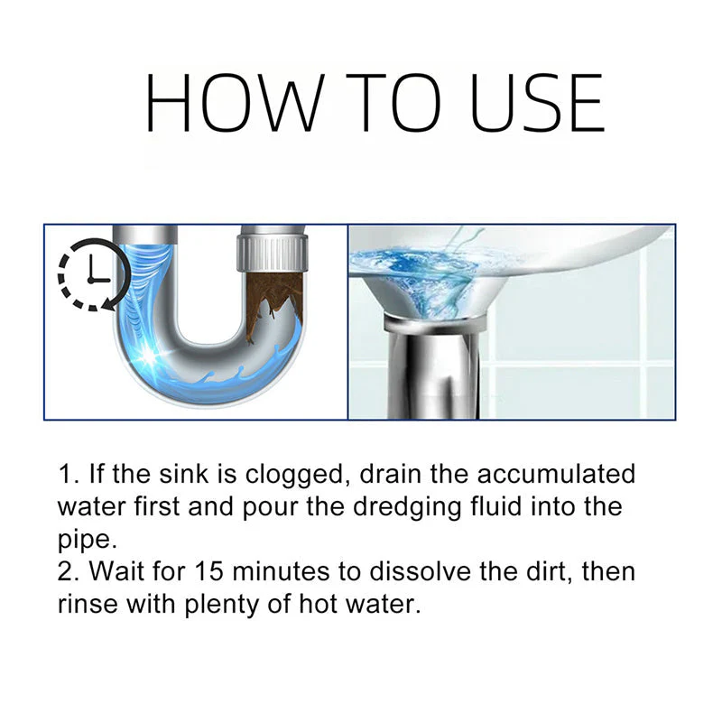 ✨Achetez-en 3 et obtenez-en 2 gratuitement🌸Déboucheur Anti-Obstruction Puissant Multi-Usages - Image 8