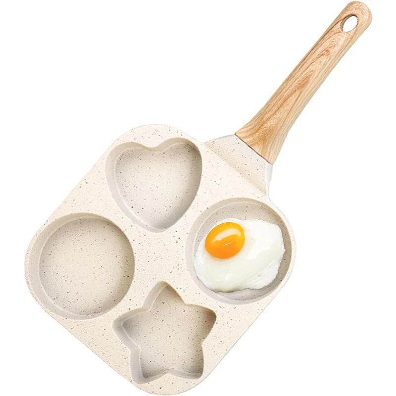 đ„2025chaleur de venteđ„PoĂȘle Ă omelette multifonctionnelle 4 trous - Image 3