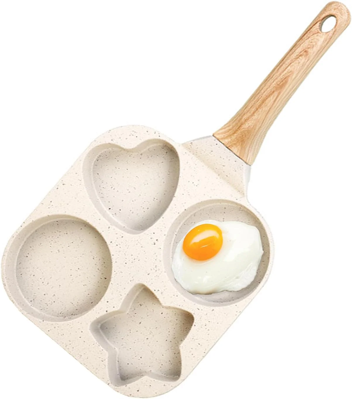đ„2025chaleur de venteđ„PoĂȘle Ă omelette multifonctionnelle 4 trous - Image 9
