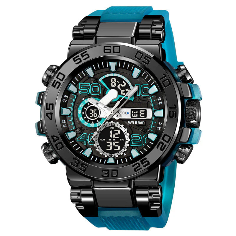 📢📢60% DE RÉDUCTION !!! 🎅Montre digitale multifonctionnelle LED étanche - Image 20