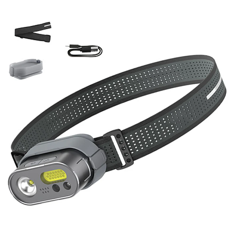 📢📢60% de réduction ! ⏰Lampe frontale LED rechargeable multifonctionnelle - Image 10