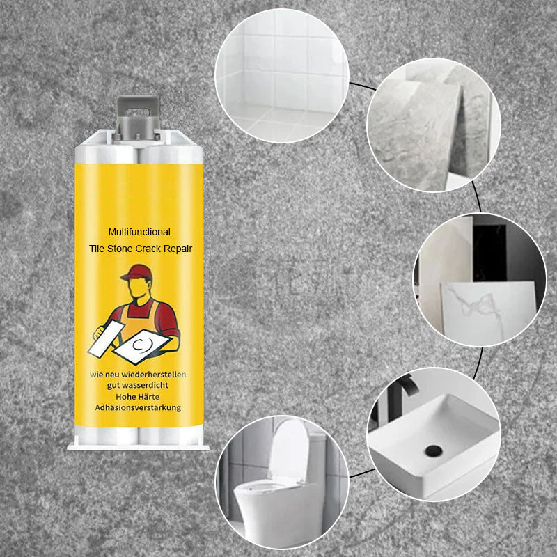📢📢Achetez-en 2 et obtenez-en 1 gratuitementKit 📍de Réparation Multifonctionnel pour Fissures dans les Carreaux et la Pierre - Image 4