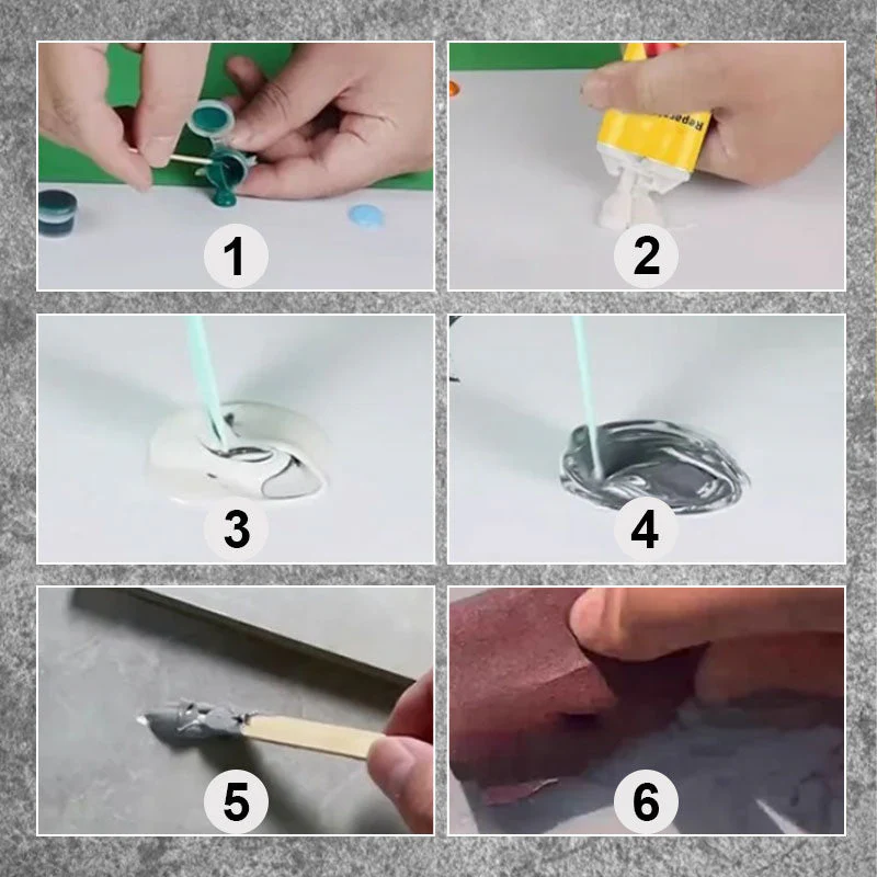 📢📢Achetez-en 2 et obtenez-en 1 gratuitementKit 📍de Réparation Multifonctionnel pour Fissures dans les Carreaux et la Pierre - Image 7