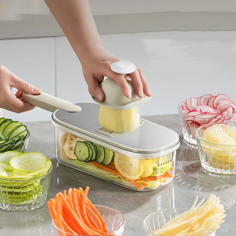 🔥 Offre à durée limitée de60% 🔥 Trancheuse de légumes multifonctions - Image 10