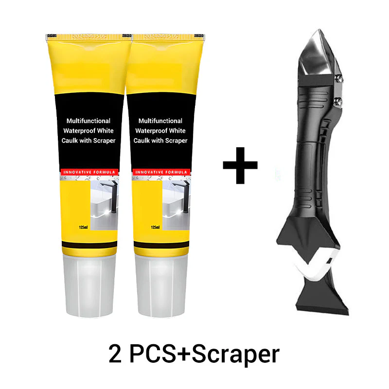 🚿 ACHETEZ 2 - RECEVEZ 1 GRATUIT ! ✨ Mastic Blanc Imperméable Multifonction - Scellant Étanche pour Joints, Rebords et Réparations 🛠️🧱 - Image 10