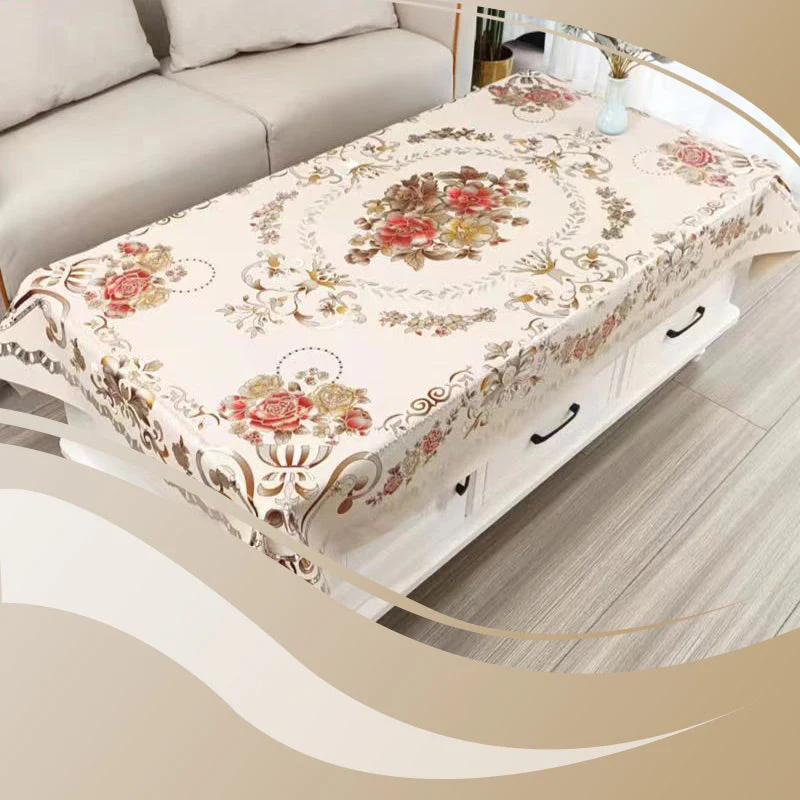 📢📢60 % DE RÉDUCTION !!⏰Nappe multifonctionnelle imperméable et oléofuge à motif floral