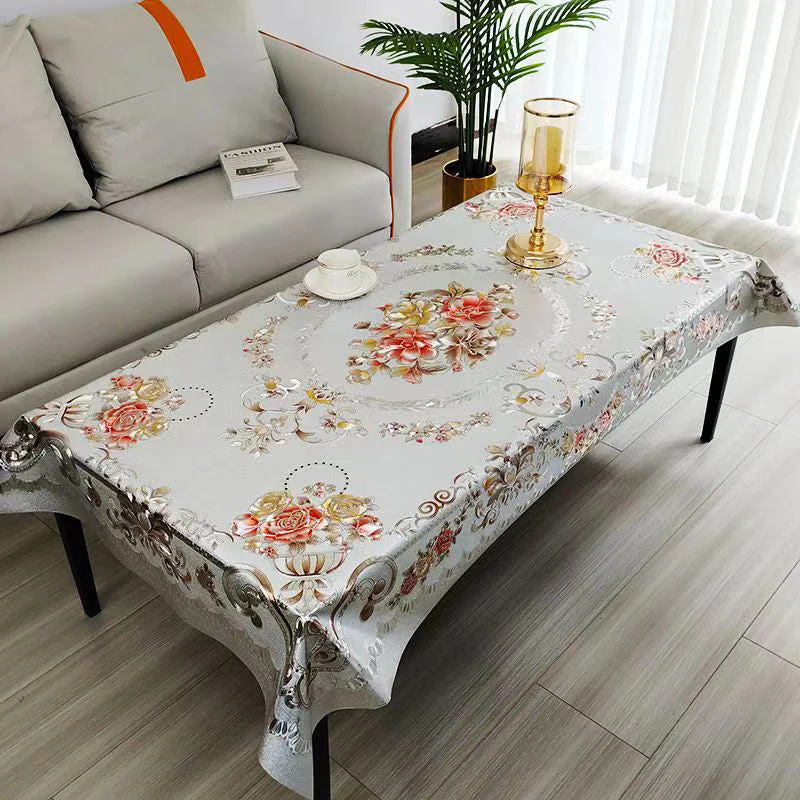 📢📢60 % DE RÉDUCTION !!⏰Nappe multifonctionnelle imperméable et oléofuge à motif floral - Image 2