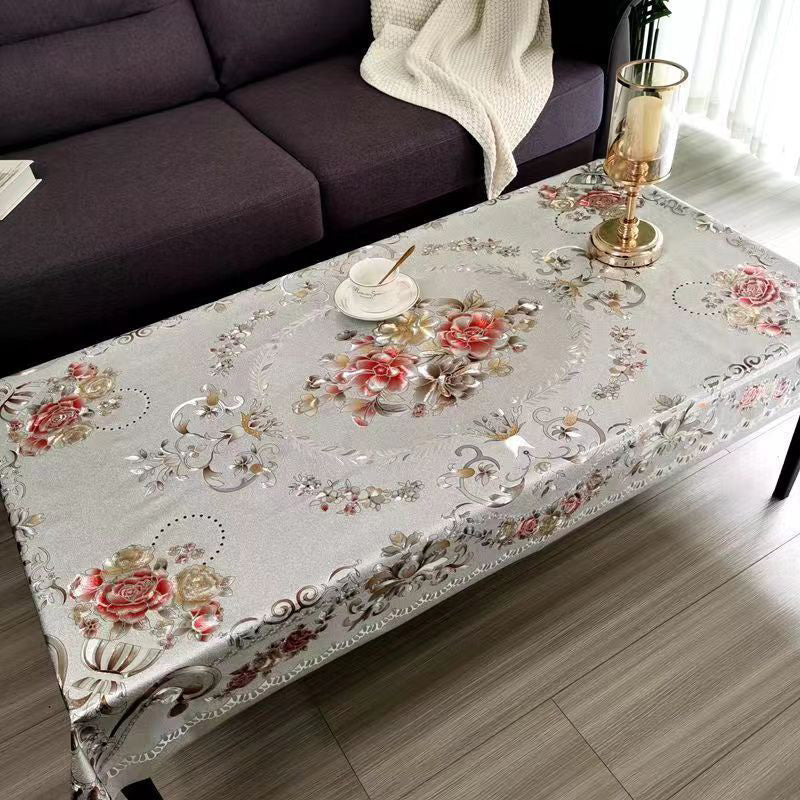 📢📢60 % DE RÉDUCTION !!⏰Nappe multifonctionnelle imperméable et oléofuge à motif floral - Image 6