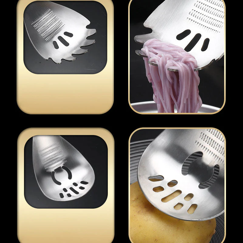 đąđą50 % DE RĂDUCTION !! â°CuillĂšre de Cuisine Multifonction en Acier Inoxydable - Image 4