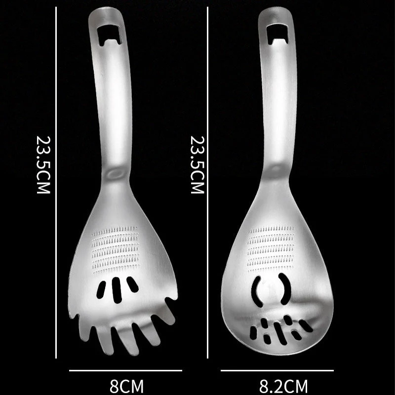 đąđą50 % DE RĂDUCTION !! â°CuillĂšre de Cuisine Multifonction en Acier Inoxydable - Image 8
