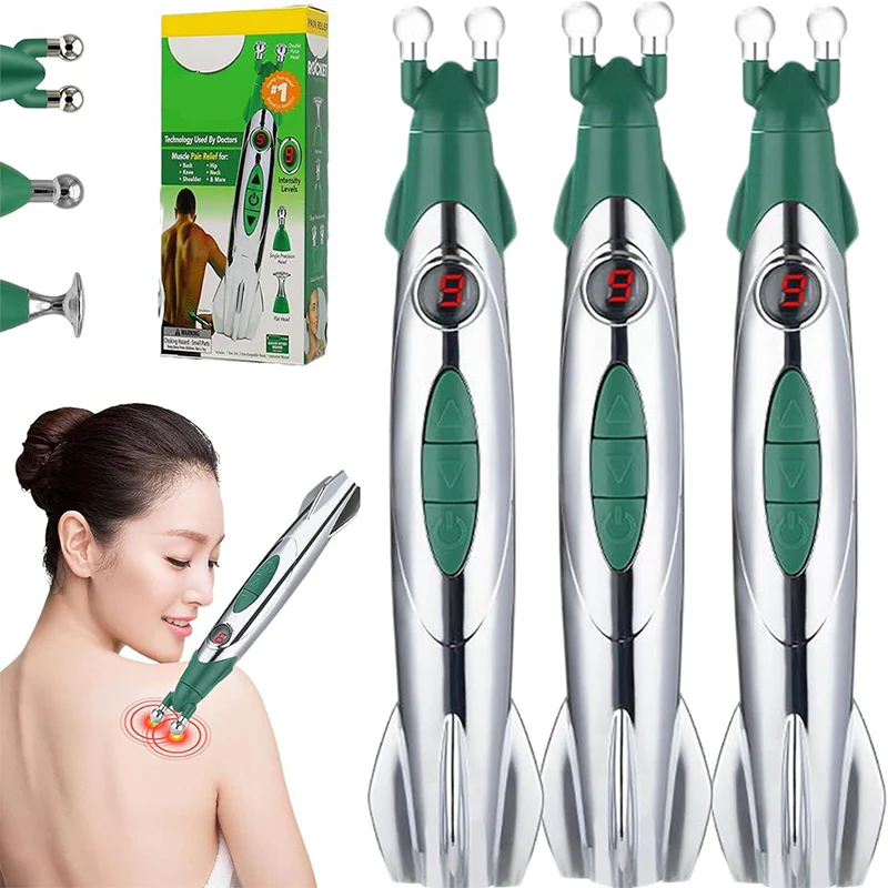 🎁64% de réduction pour une durée limitée🎊 Affecté par des douleurs musculaires ?😣 Muscle Massage Therapy Acupuncture Point Pen💪🔥 - Image 3