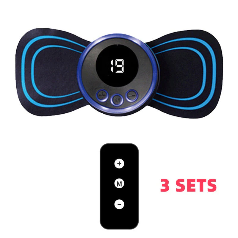 📢📢50 % de réduction !!!✨Masseur portable 8 modes + écran LCD : soulagement musculaire discret, rechargeable & sans fil ! 💆♀️⚡ - Image 23