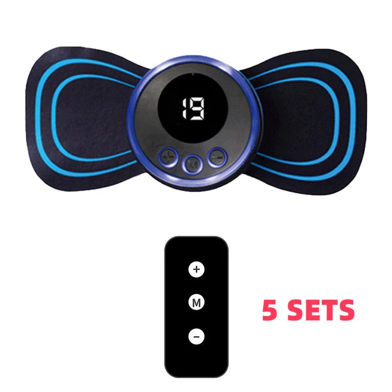 📢📢50 % de réduction !!!✨Masseur portable 8 modes + écran LCD : soulagement musculaire discret, rechargeable & sans fil ! 💆♀️⚡ - Image 24