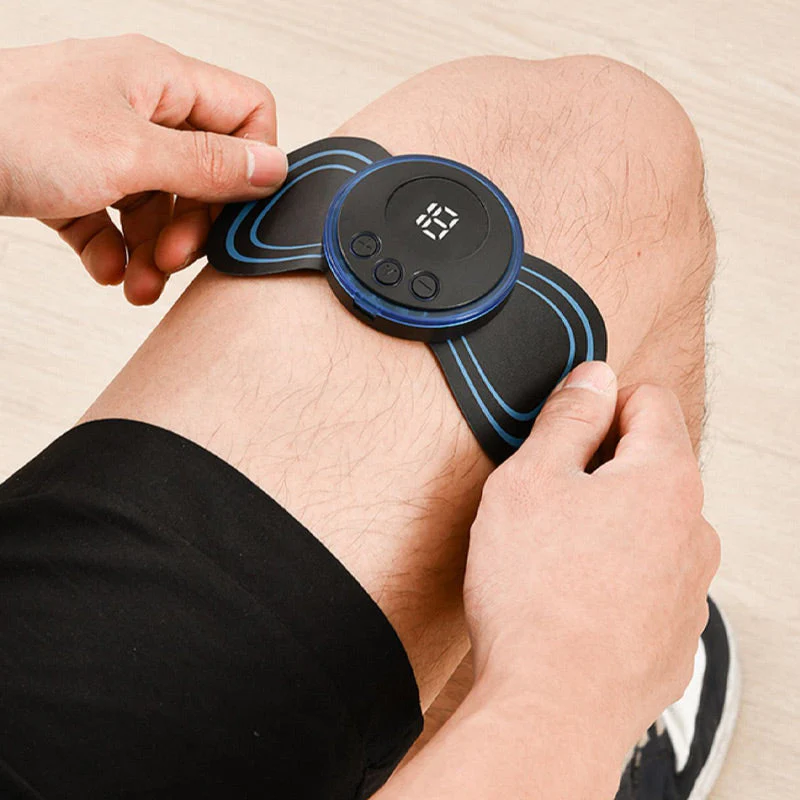 📢📢50 % de réduction !!!✨Masseur portable 8 modes + écran LCD : soulagement musculaire discret, rechargeable & sans fil ! 💆♀️⚡ - Image 8