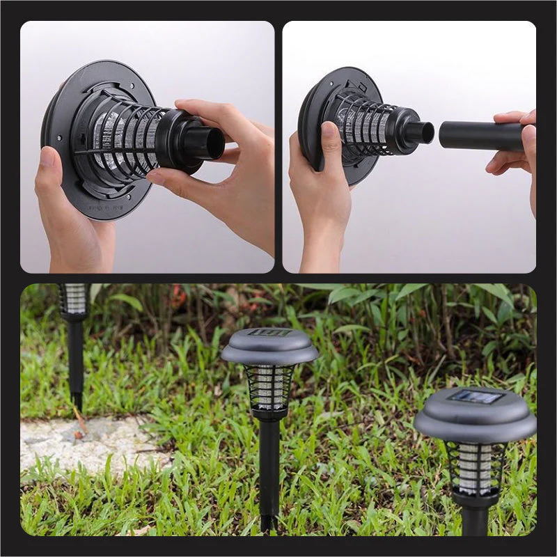 ✨Retour limité en été&Durée limitée Achetez 3 obtenez 2 gratuit✨🚫🦟Solar Mosquito Zapper Lamp Stake - Image 6