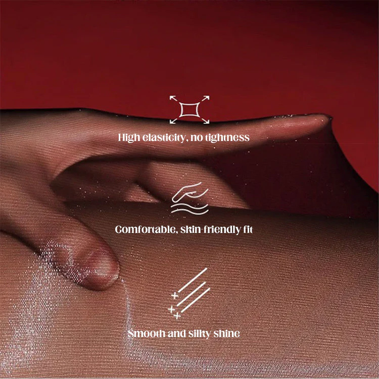 🎁 50 % de réduction pour une durée limitée 🌹 Collants brillants en tulle pour femmes — Résistants aux accrocs et antidérapants 💃 - Image 5