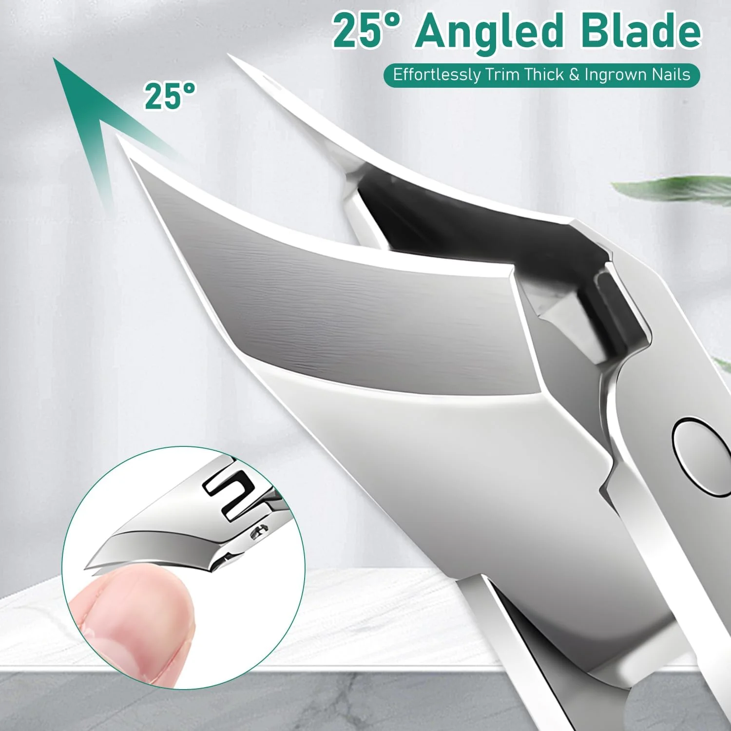 💥Achetez-en 1， obtenez-en 1 gratuitement🔥Ensemble de 3 coupe-ongles angulaires Eagle Beak - Image 2