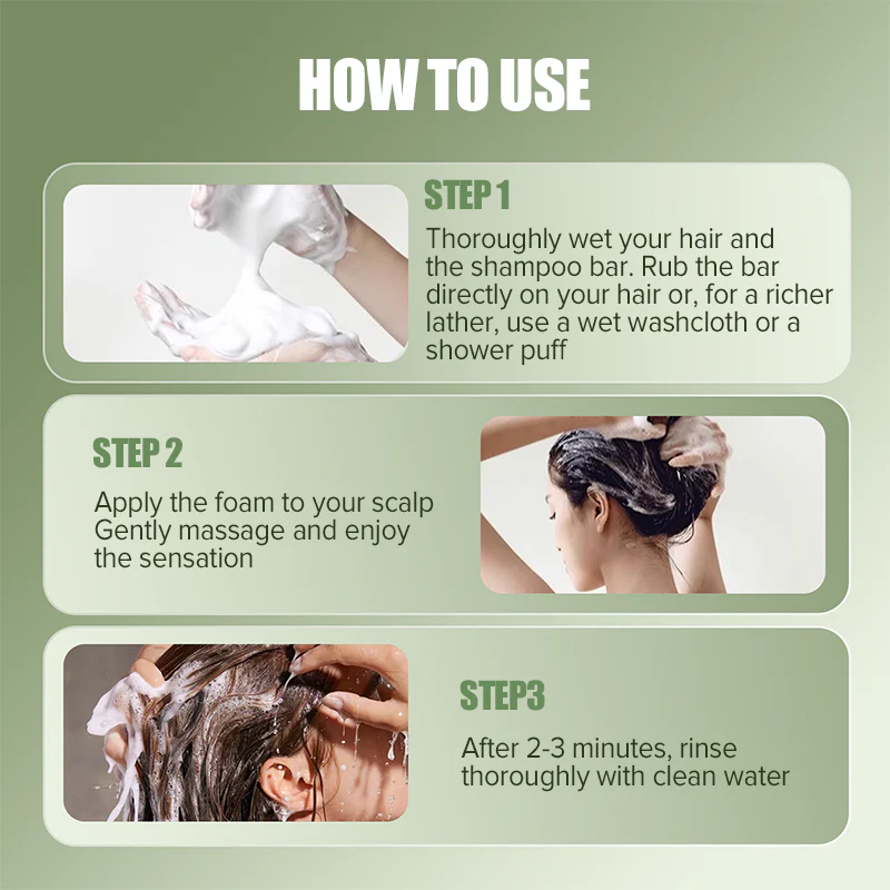 💥50 % de réduction⏰Shampooing Solide Renforçant à la Composition Naturelle🧼 - Image 8
