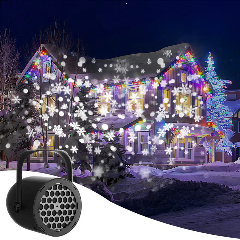 📢📢50 % de réduction !!! 🎅Projecteur de Noël USB à 16 Motifs Magiques ! ✨❄️ - Image 11