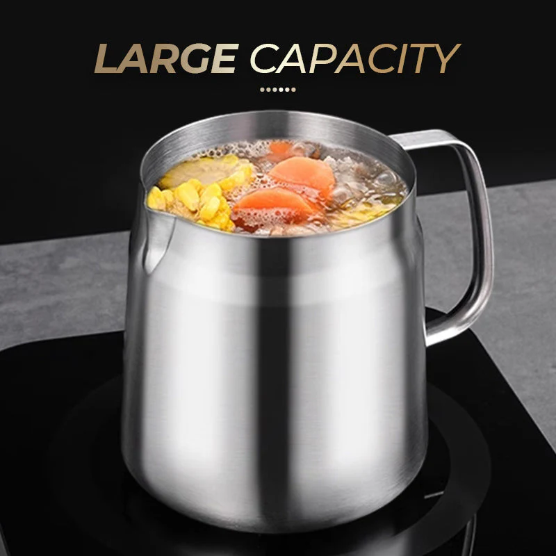 📢📢50 % DE RÉDUCTION !!! ✨Récipient Filtre à Huile Polyvalent - Grande Capacité - Acier Inoxydable 304🍟 - Image 6