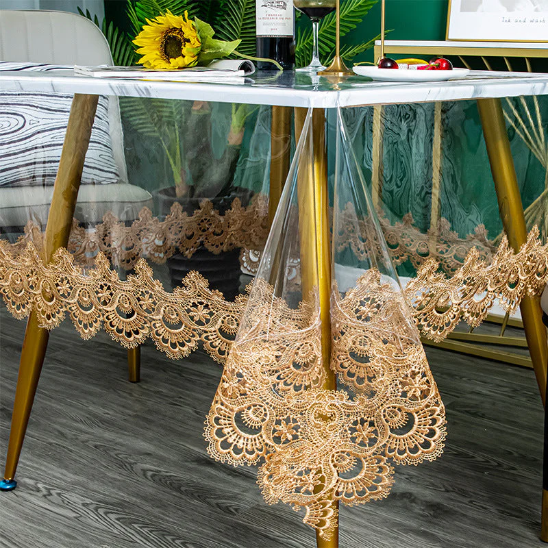 🔥Nappe en PVC transparent imperméable à l'eau et à l'huile - Image 5